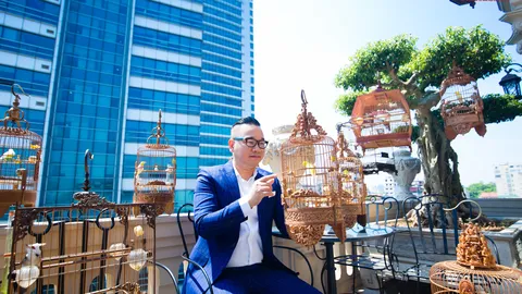 Bí ẩn quanh vị đại gia được mệnh danh “ông hoàng chim màu” cùng đàn chim quý hàng chục tỷ đồng